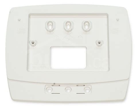 junction box for thermostat honeywell|honeywell thermostat cover plate.